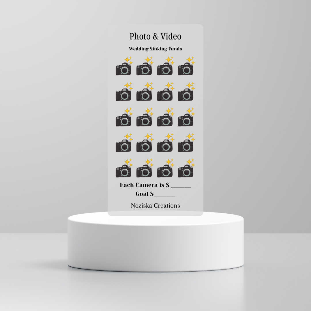 Wedding Saving Challenge