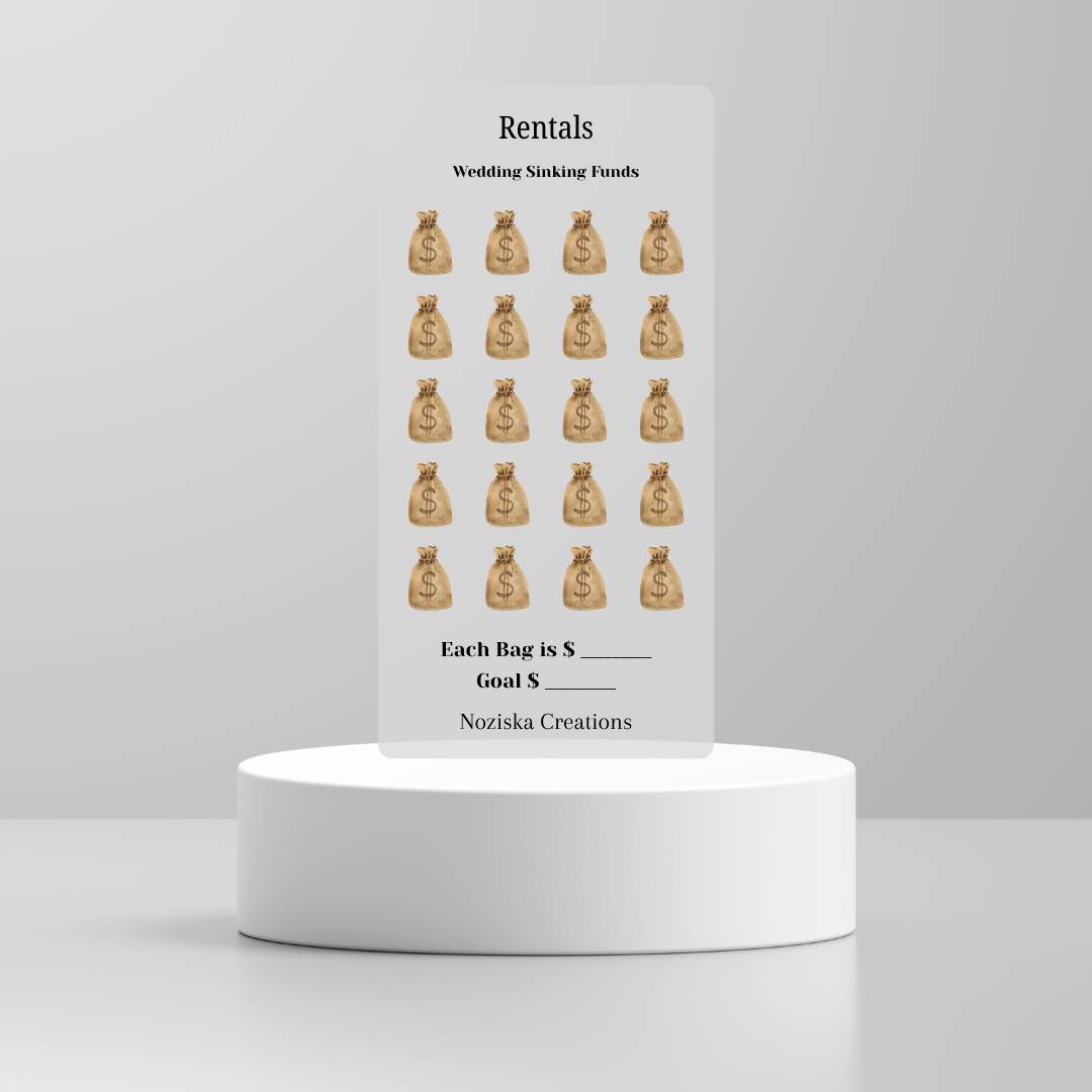 Wedding Saving Challenge