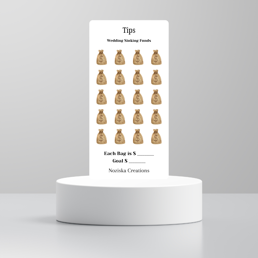 Wedding Saving Challenge