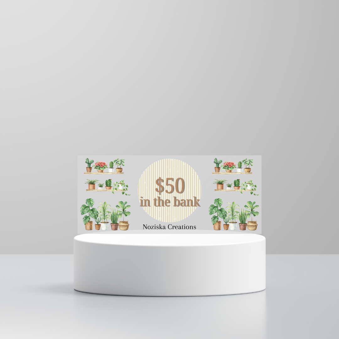 Plants Money Placeholders