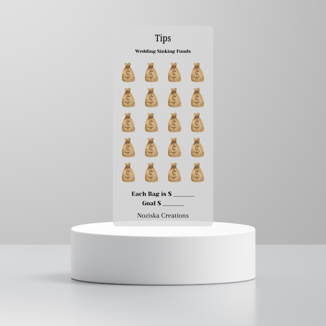 Wedding Saving Challenge