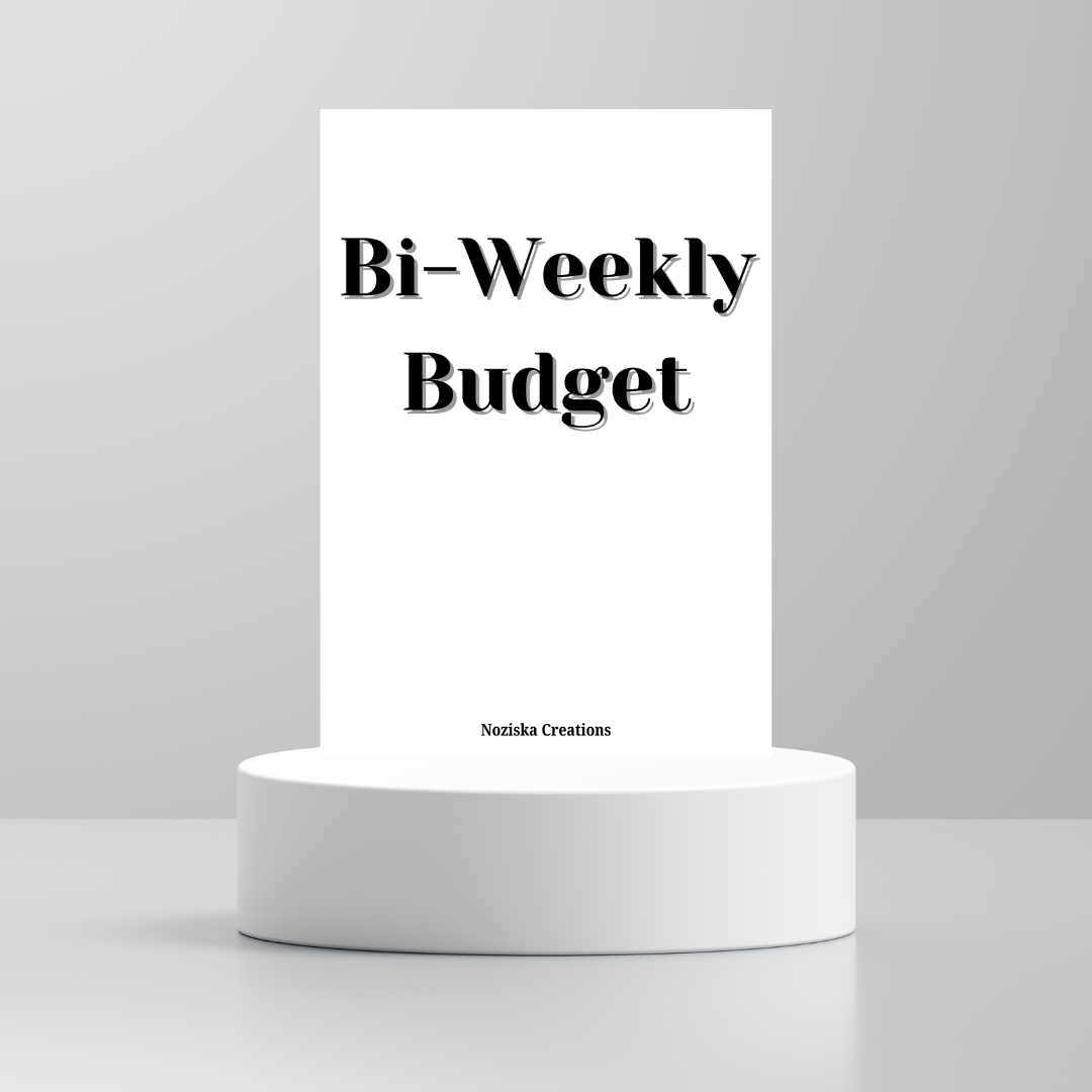 Monthly / Bi-Weekly / Weekly Budget Digital Download
