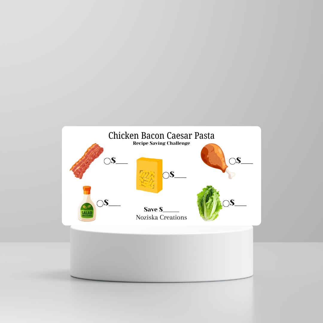 A6 Recipe Saving Challenges