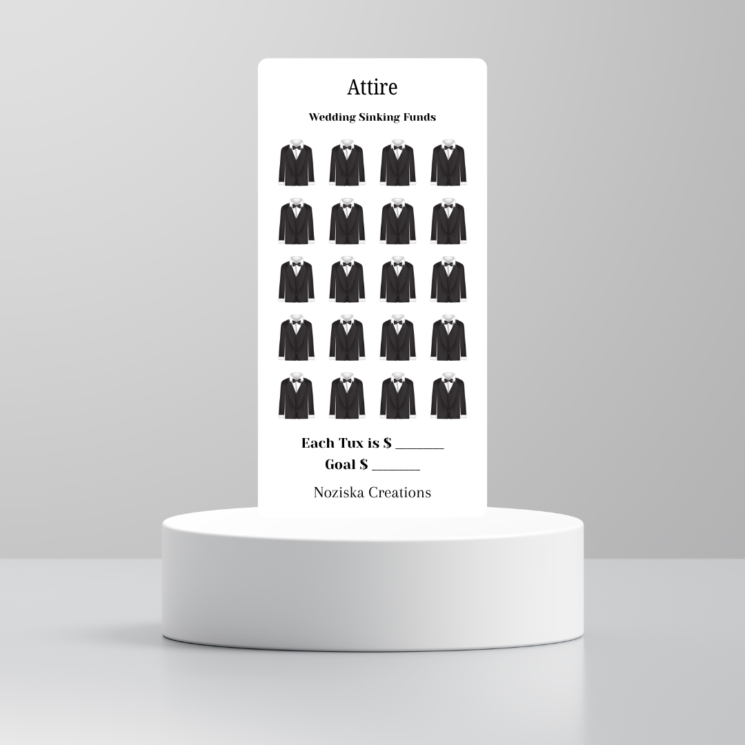Wedding Saving Challenge