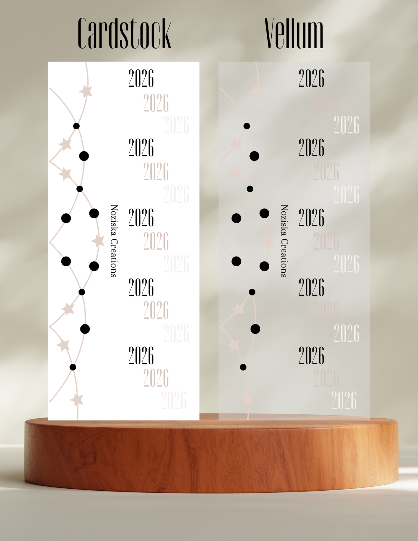 Binder / Planner Pocket Decor Card