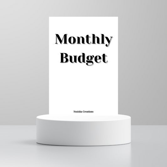 Monthly / Bi-Weekly / Weekly Budget Digital Download