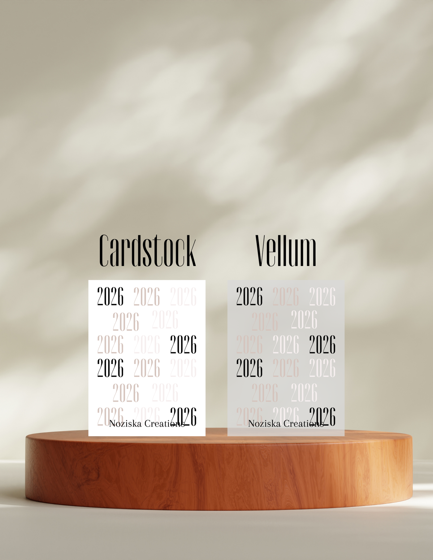 Binder / Planner Decor Cards