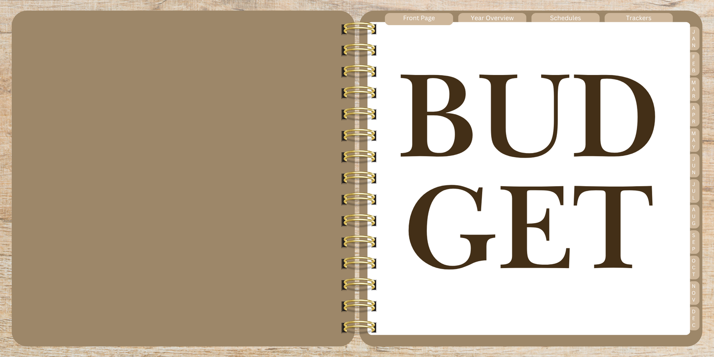 Digital Budget Notebook