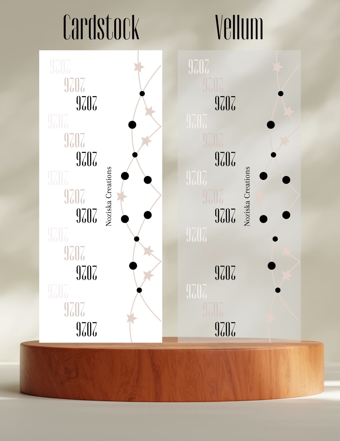 Binder / Planner Pocket Decor Card