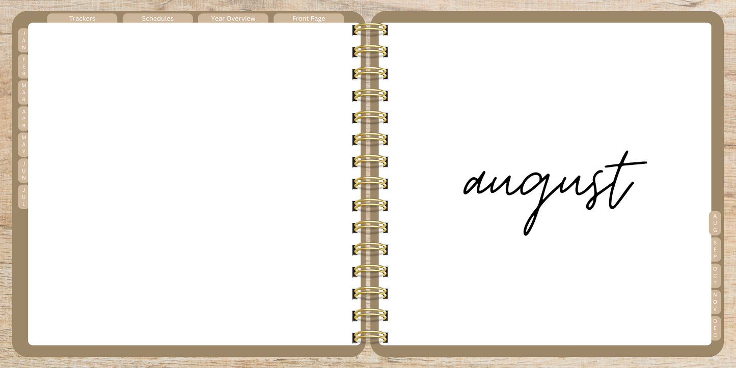 Digital Budget Notebook