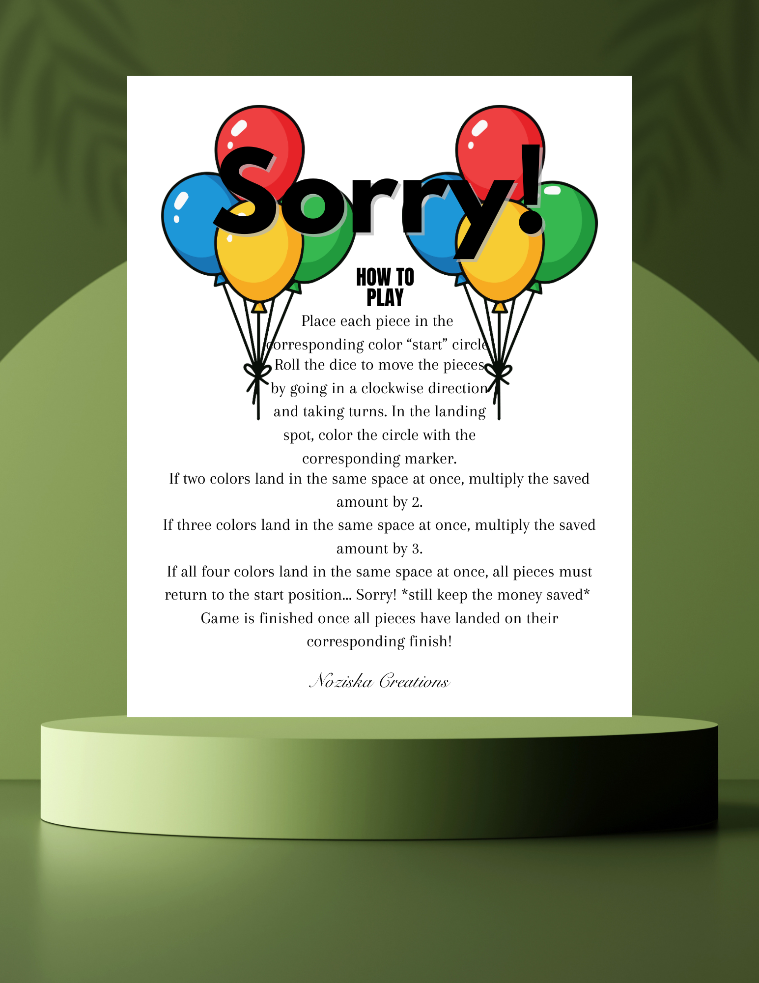 Childhood Saving Challenge Games