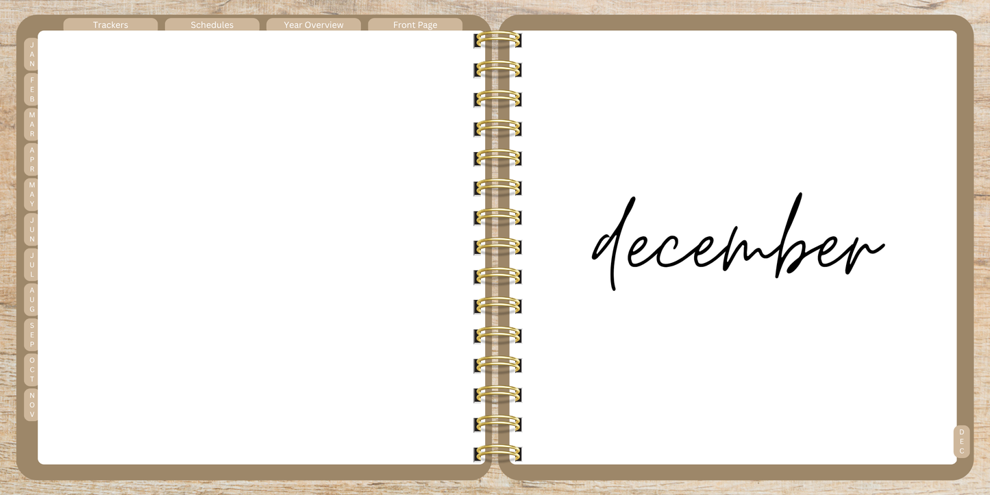 Digital Budget Notebook