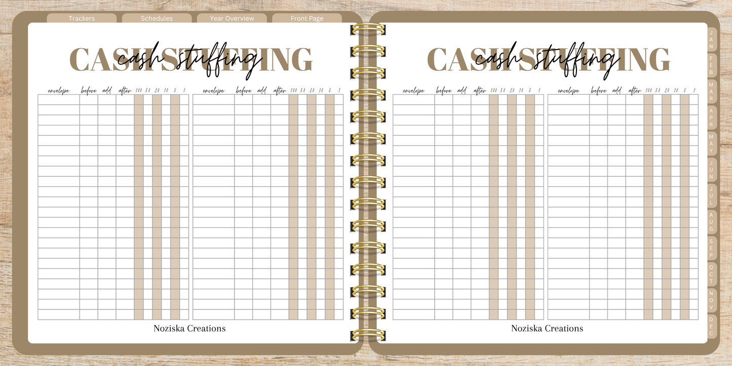 Digital Budget Notebook
