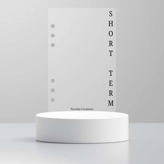 Custom Engraved Clear Acrylic Dashboard