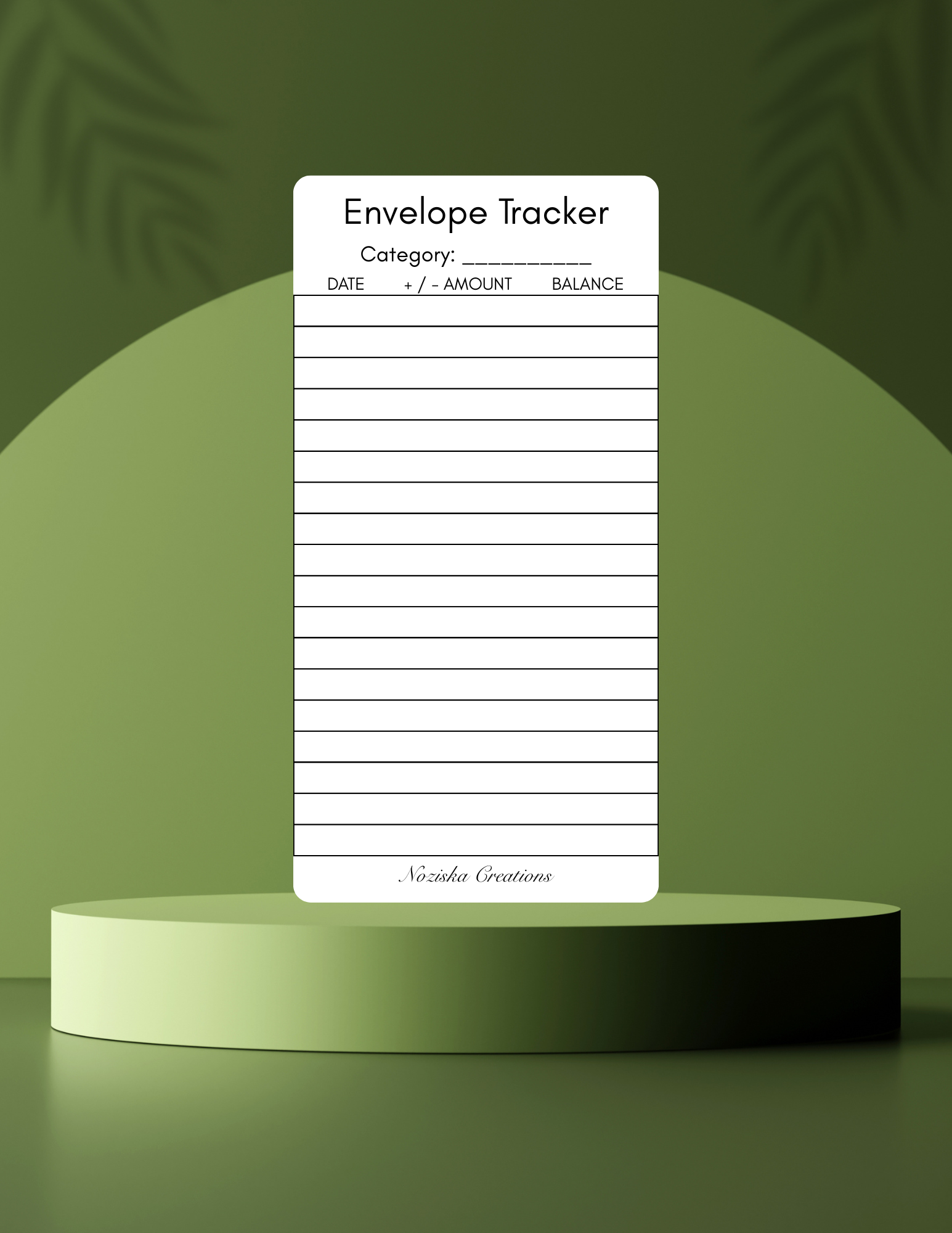 Envelope Tracker