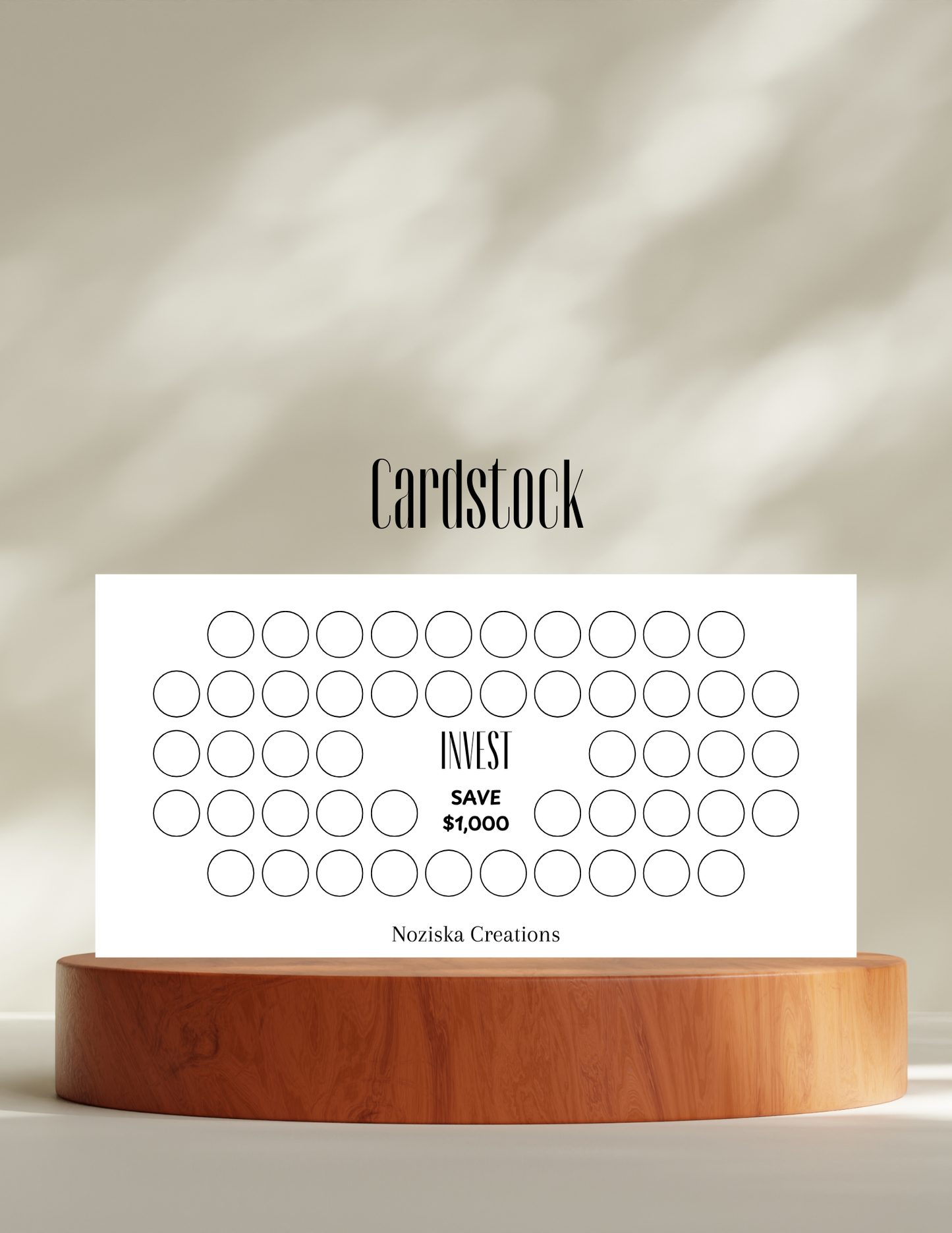 Envelope Saving Challenge Trackers