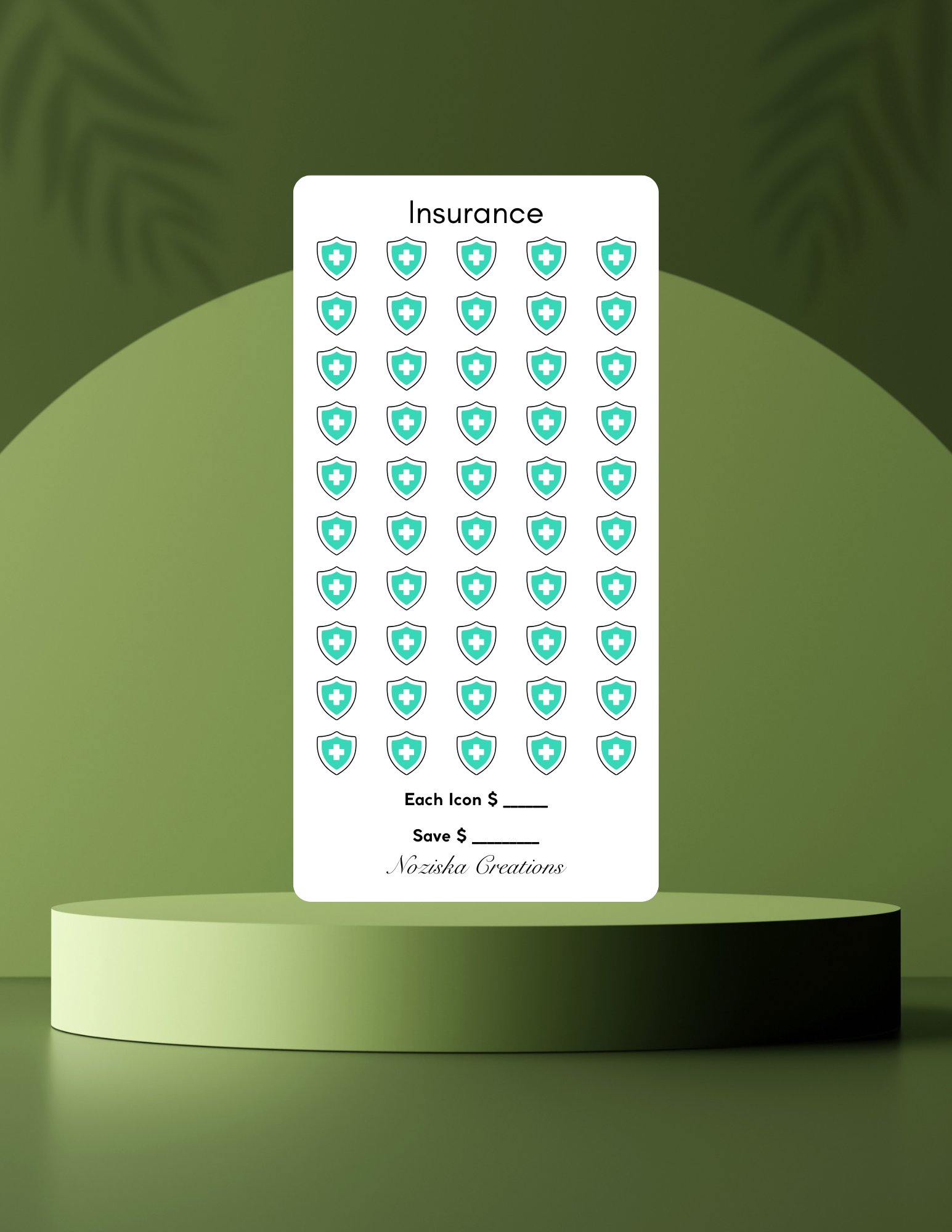 Digital Download - Month Ahead Saving Challenges