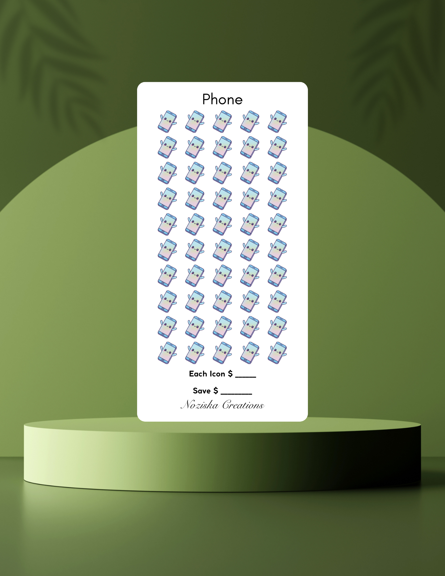 Digital Download - Month Ahead Saving Challenges