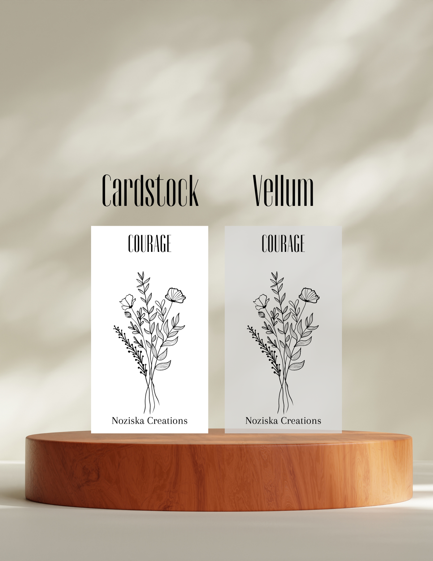 Binder / Planner Decor Cards