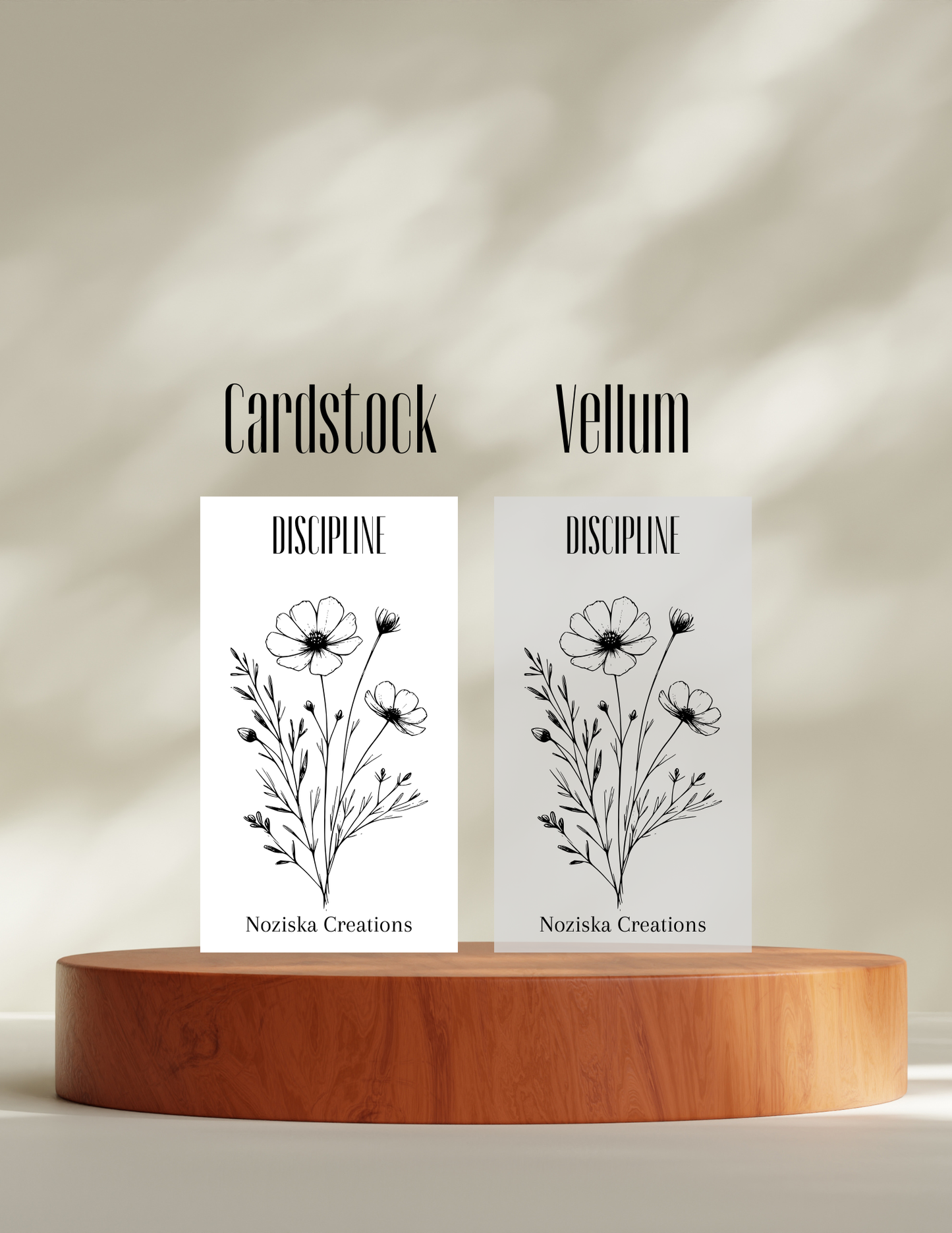 Binder / Planner Decor Cards