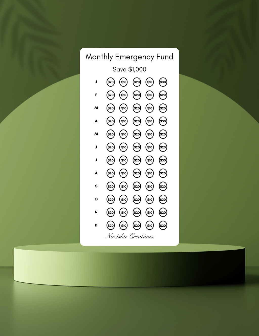 2026 Themed Saving Challenges