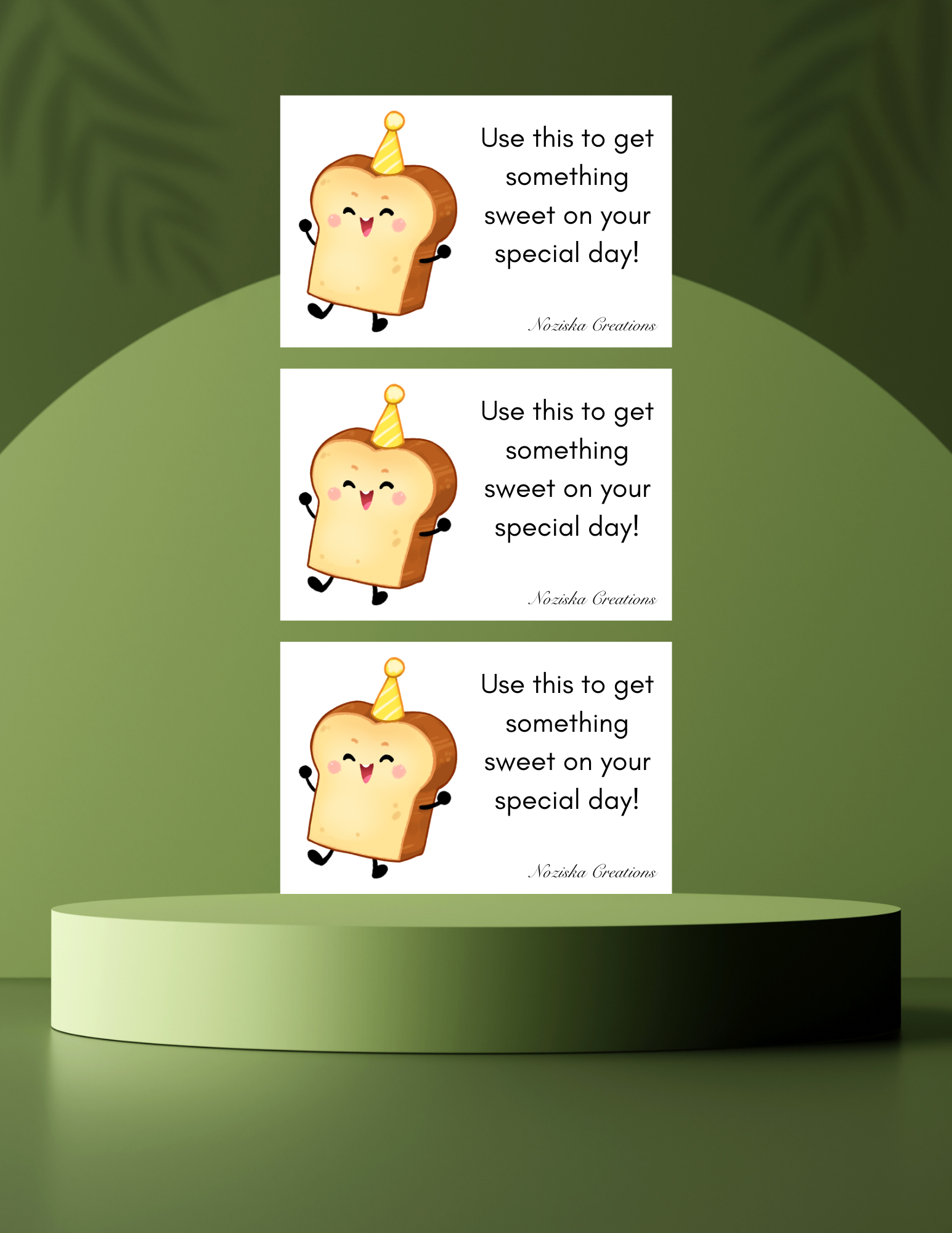 Birthday Gift Card Book