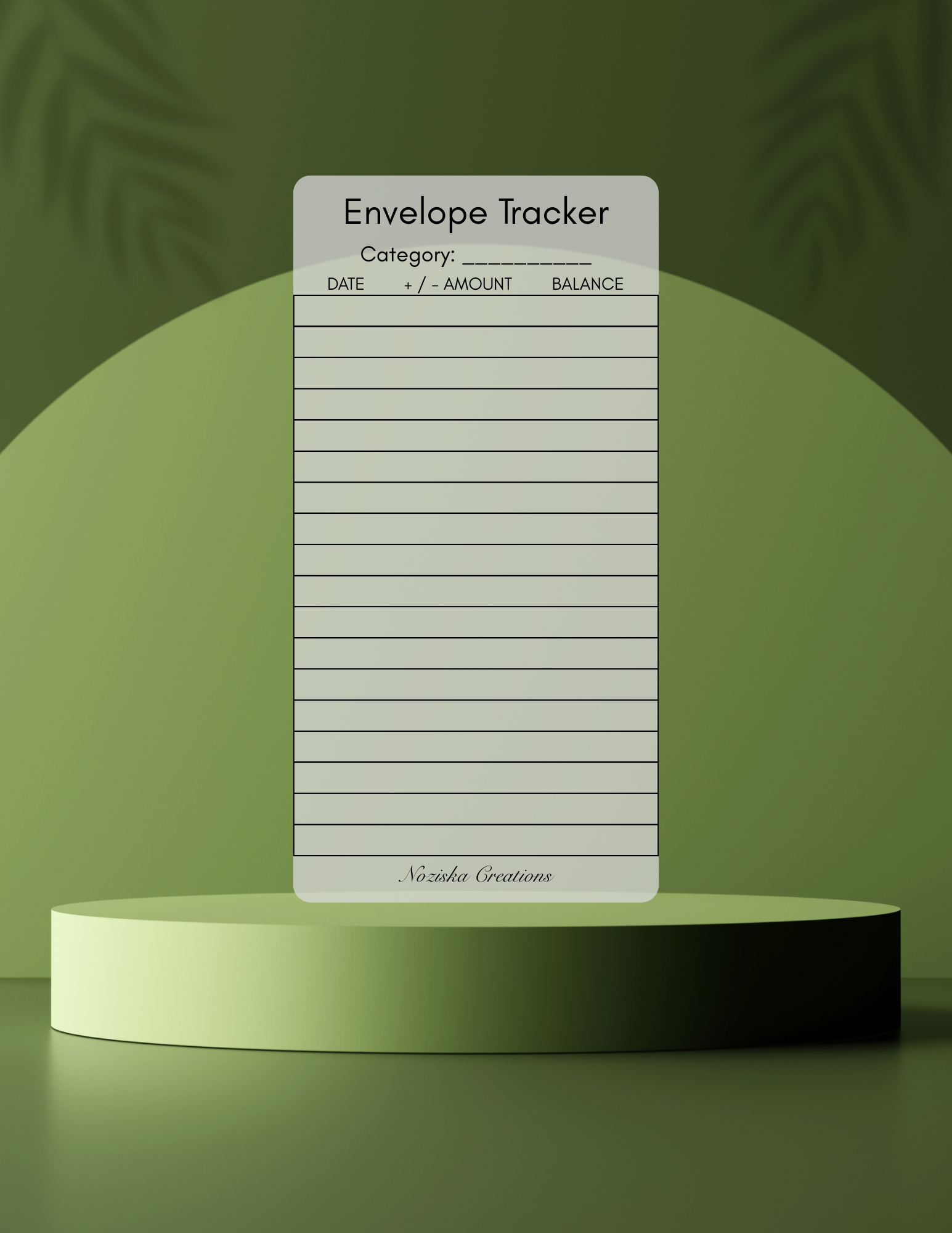 Envelope Tracker