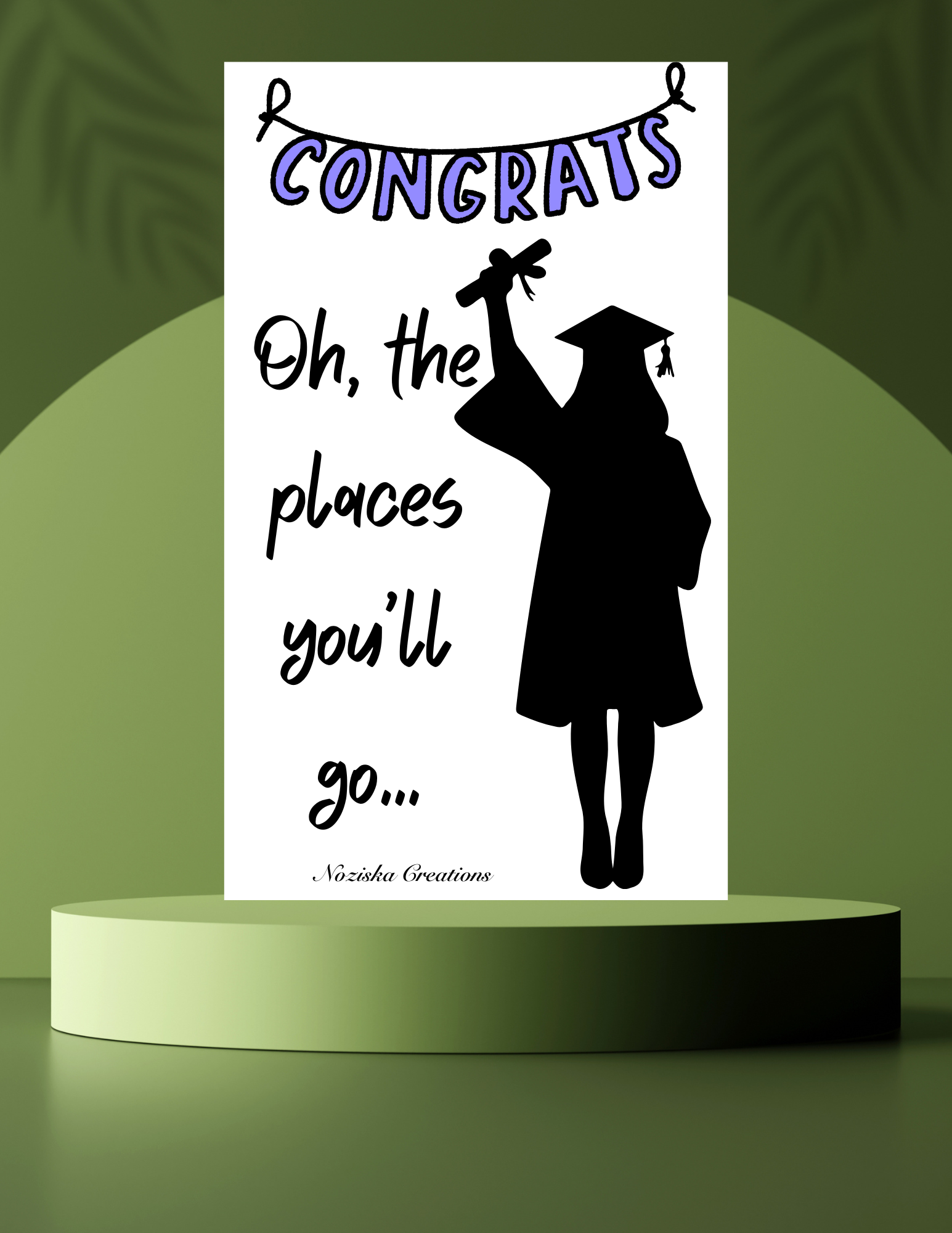 Senior Grad Gift Card Book